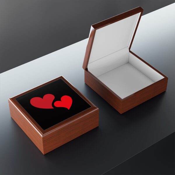 Romantic Heart Jewelry Box - Image 6