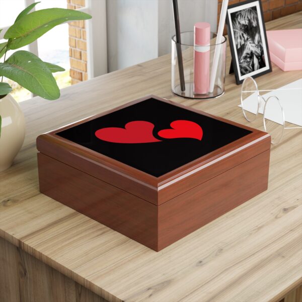 Romantic Heart Jewelry Box - Image 5