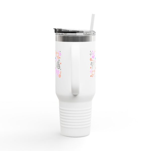 Cat Mom Insulated Travel Mug - Image 5