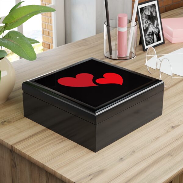 Romantic Heart Jewelry Box - Image 2