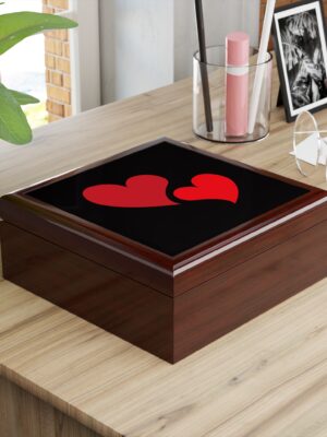 Romantic Heart Jewelry Box