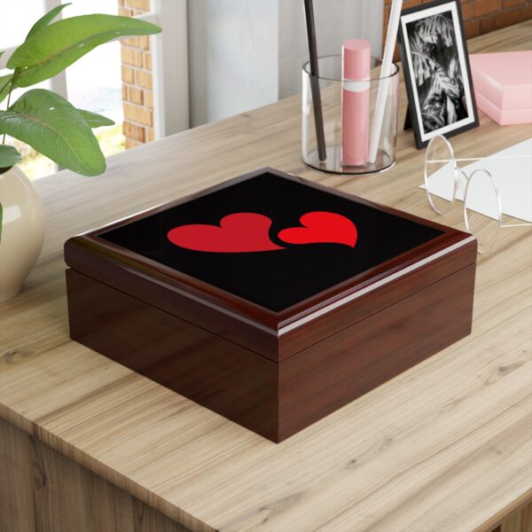 Romantic Heart Jewelry Box