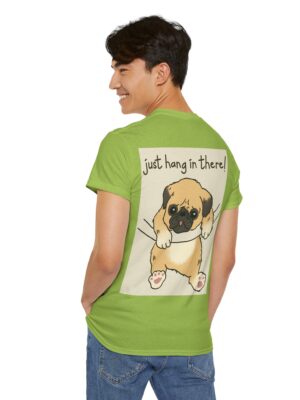 Funny Pug 'Just Hang In There' Tee