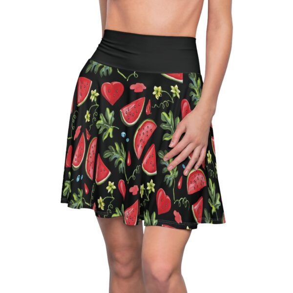 Watermelon Women Skater Skirt - Image 6