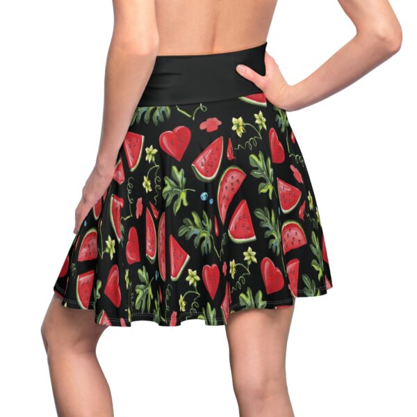 Watermelon Women Skater Skirt