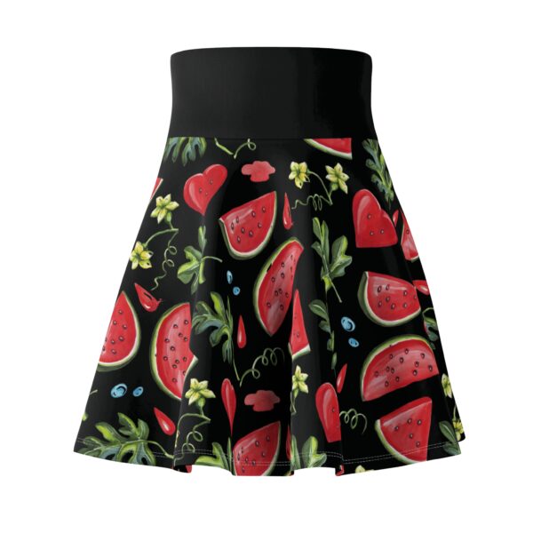 Watermelon Women Skater Skirt - Image 3