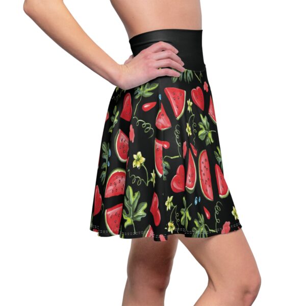 Watermelon Women Skater Skirt - Image 7